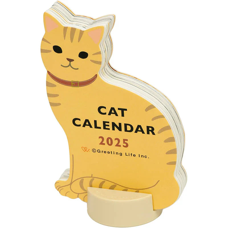 Diecut Calendar - Cat