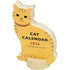 Diecut Calendar - Cat