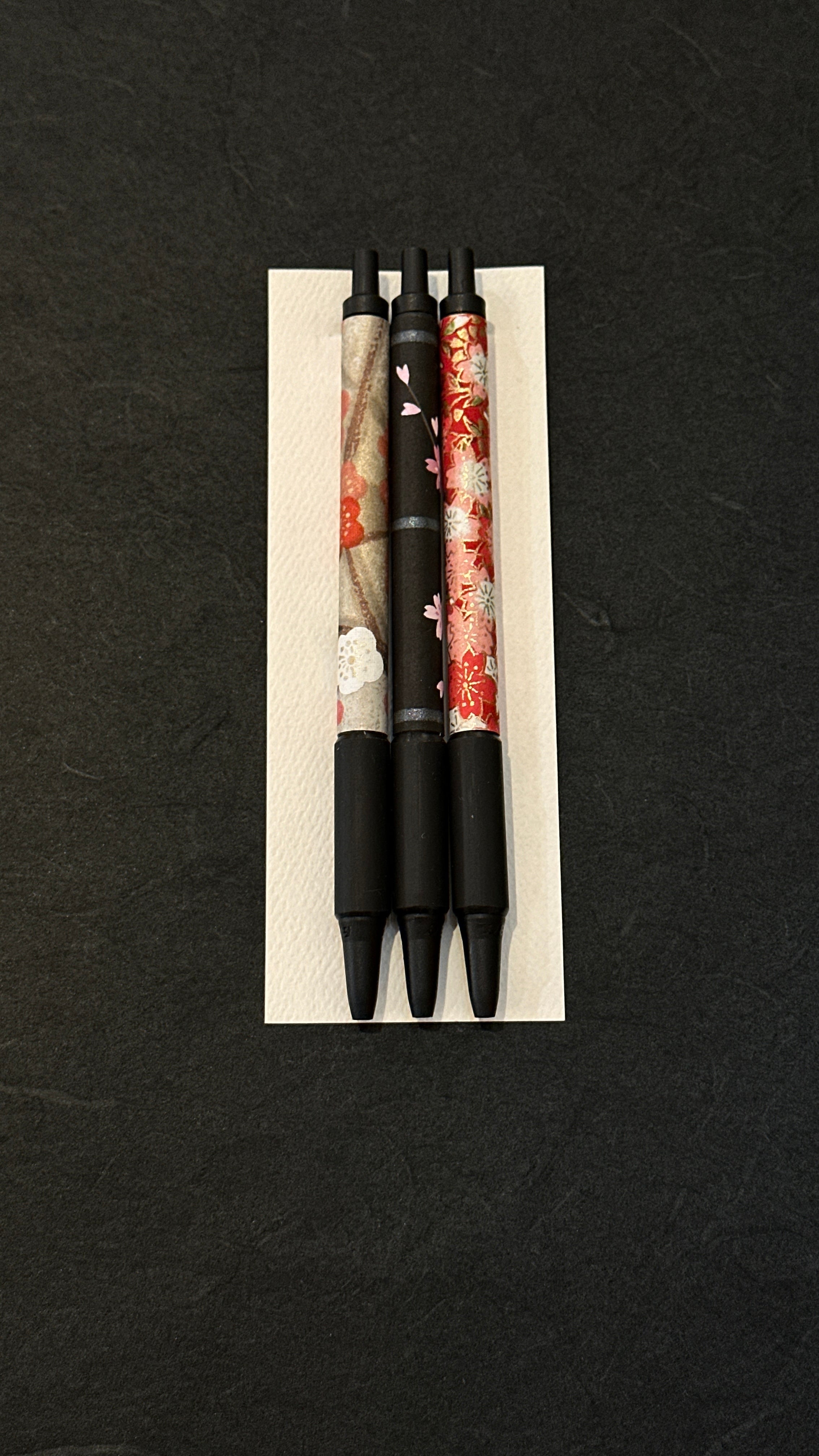 Washi Wrapped Pen Set
