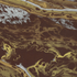 Marbled Momigami Square w/ Methyl Cellulose Treatment
