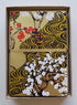 Handmade Boxed Yuzen Cards - Gold River Floral