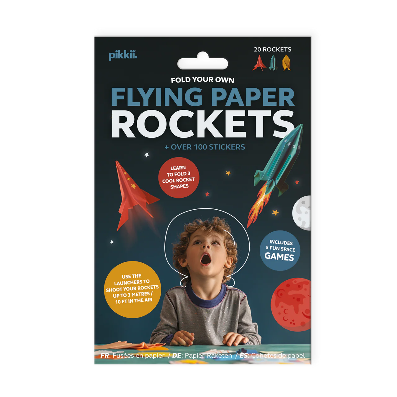Flying Paper Rockets DIY Origami Kit