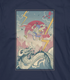 Kids T-Shirt - Gear 5 Ukiyo-E - Navy