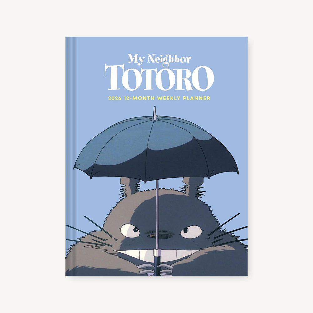 Studio Ghibli My Neighbor Totoro 2026 12-Month Weekly Planner