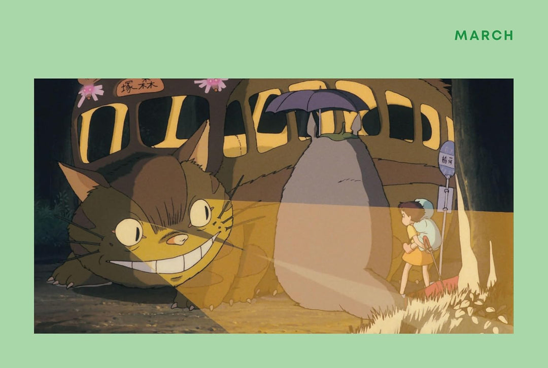 Studio Ghibli My Neighbor Totoro 2026 12-Month Weekly Planner