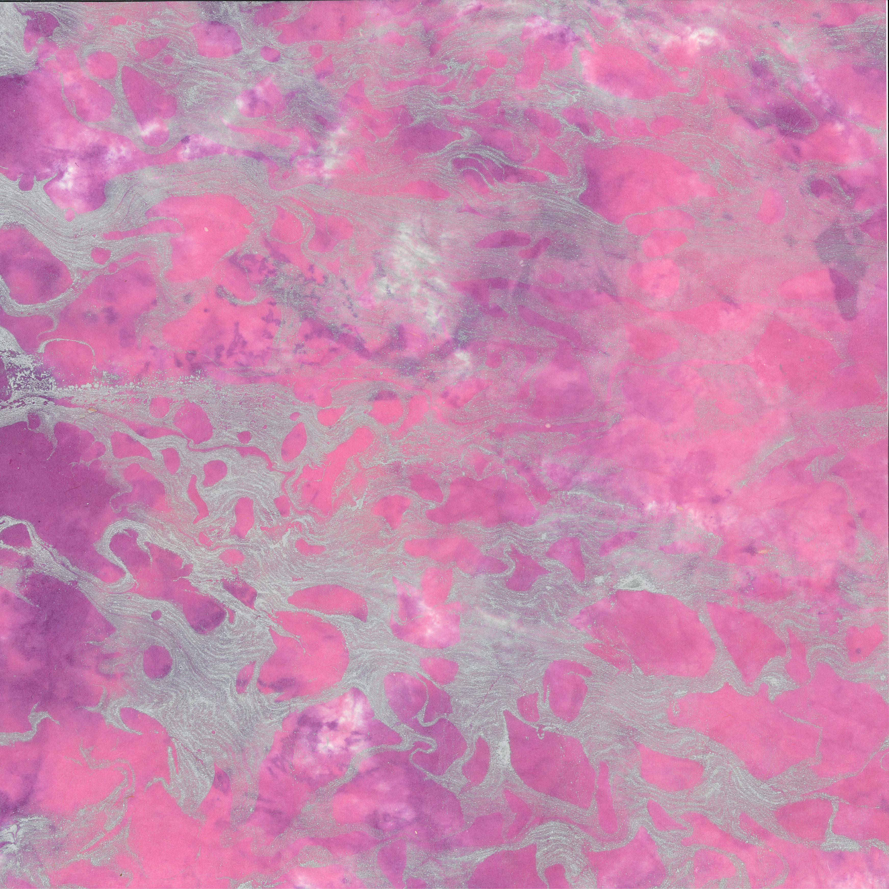 Marbled Momigami Square w/ Methyl Cellulose Treatment