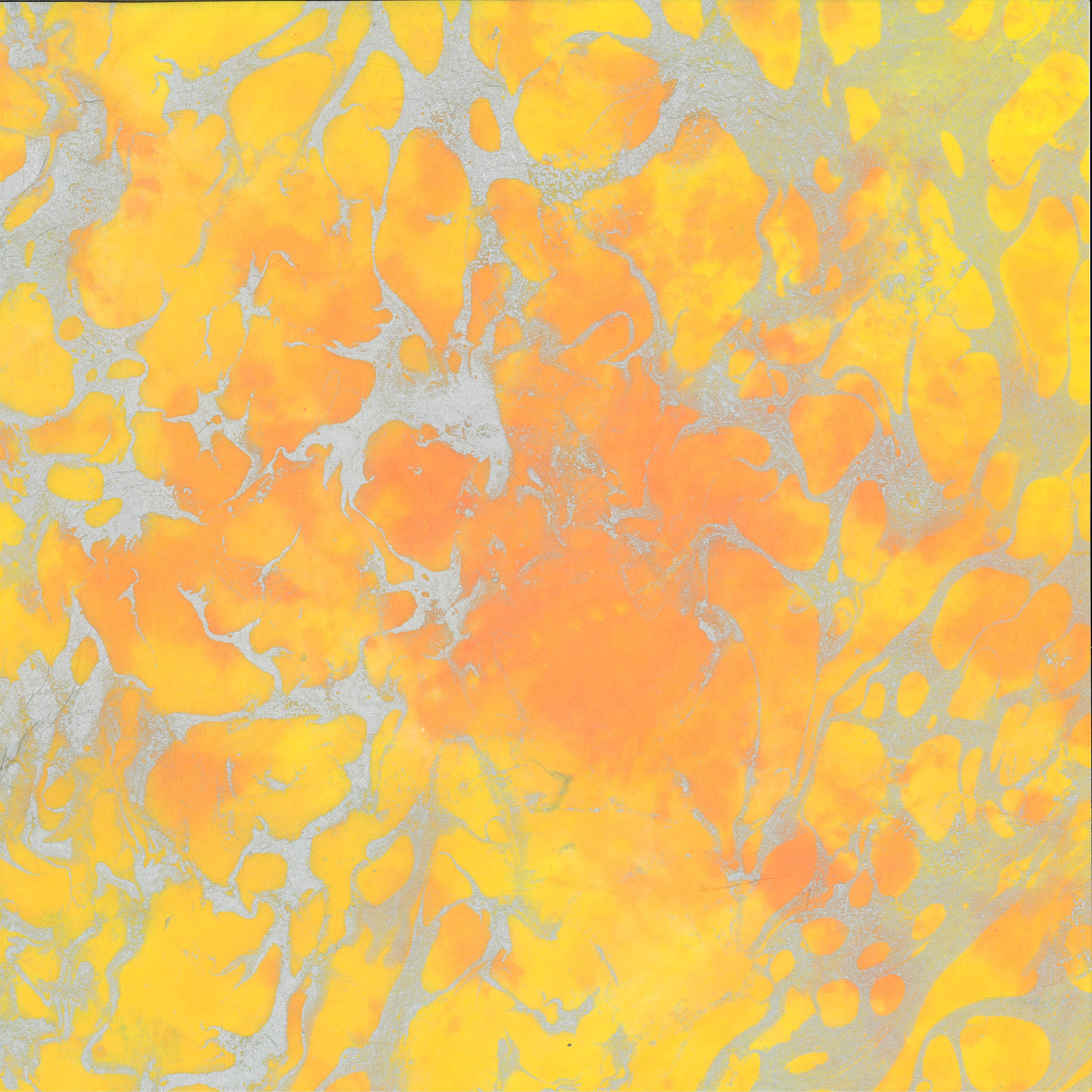 Marbled Momigami Square w/ Methyl Cellulose Treatment