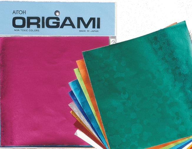 Embossed Foil Origami Paper