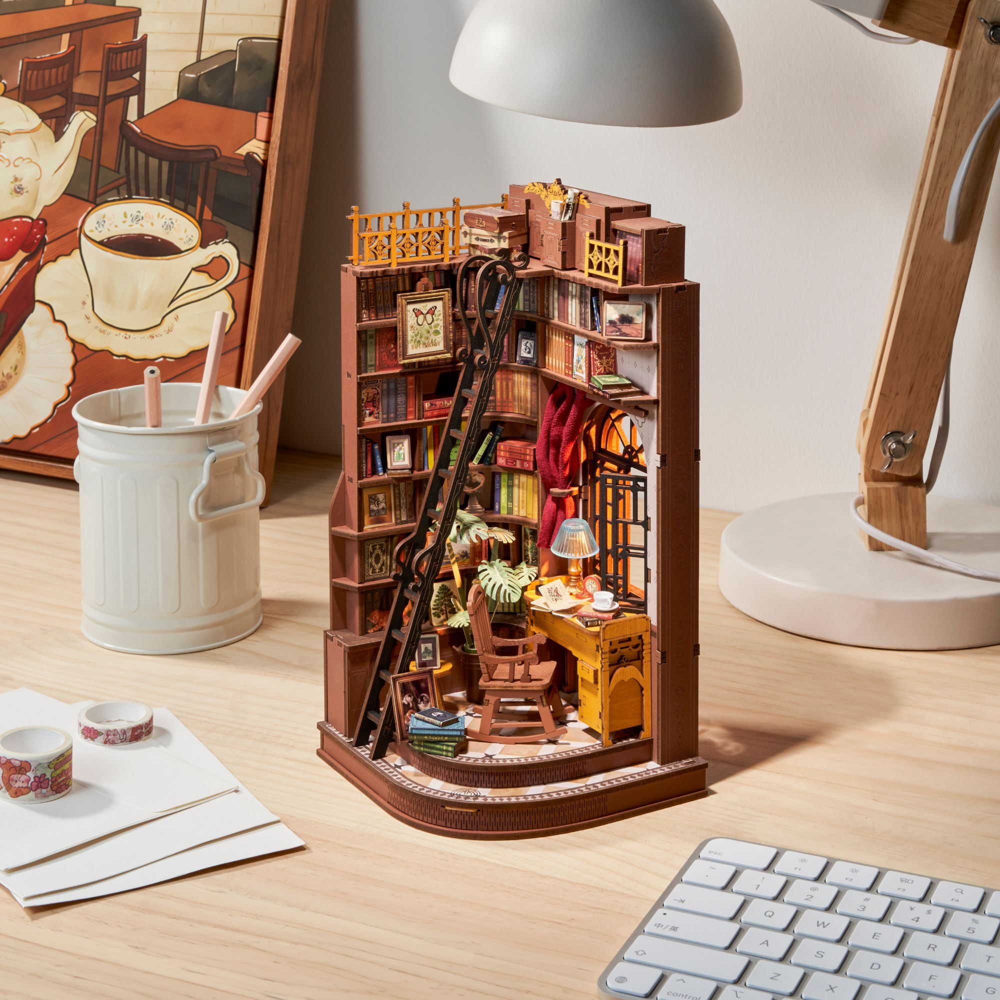 Silent Corner Study Book Nook Kit