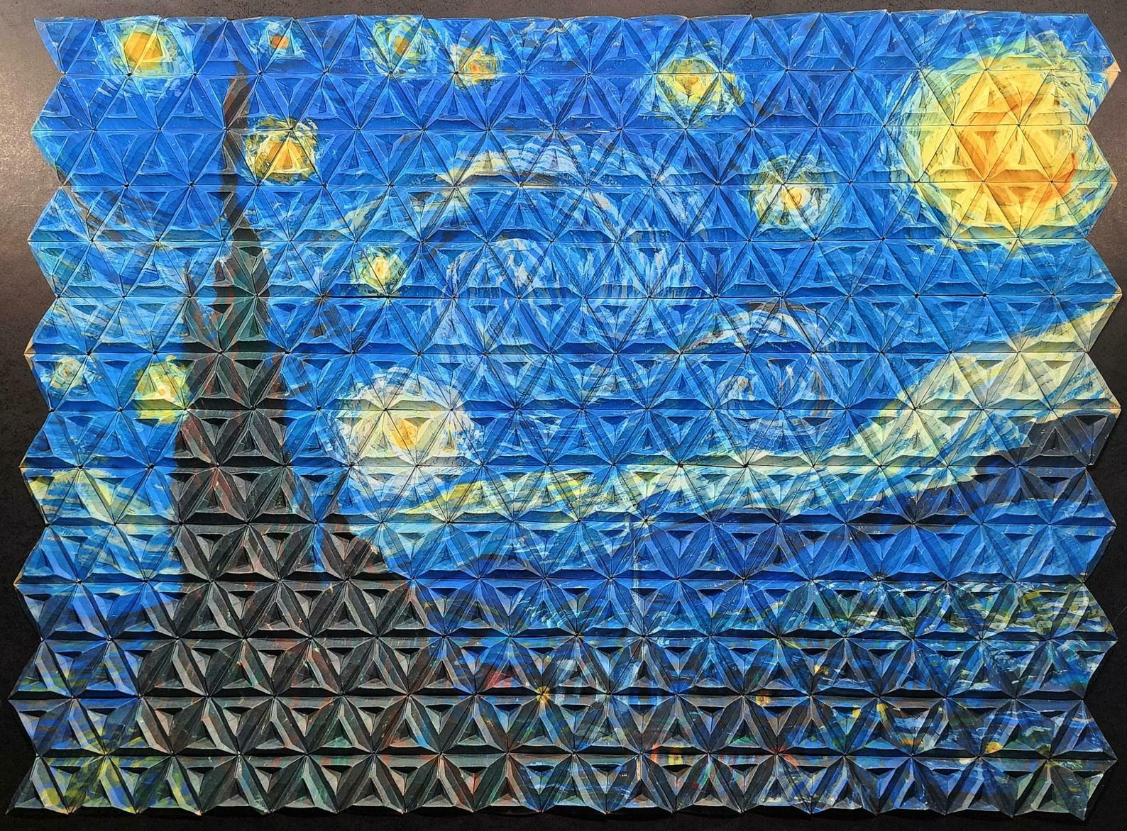 Chris Alexander Paint by Origami