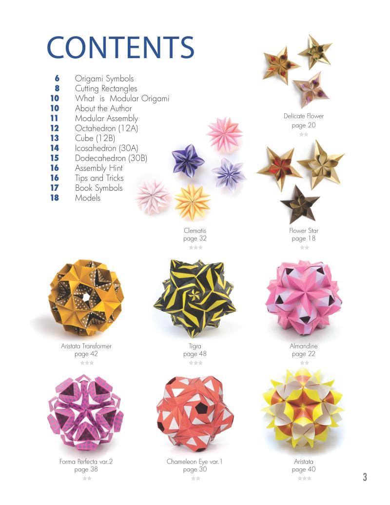 Modular Origami Kaleidoscope