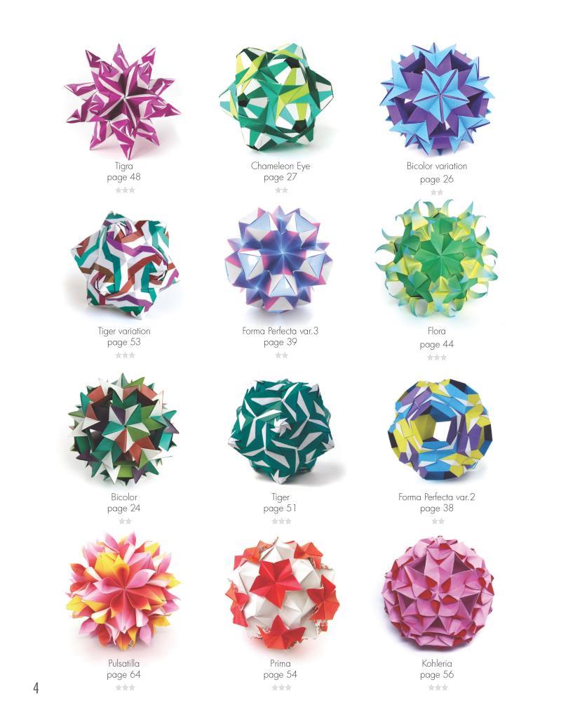 Modular Origami Kaleidoscope