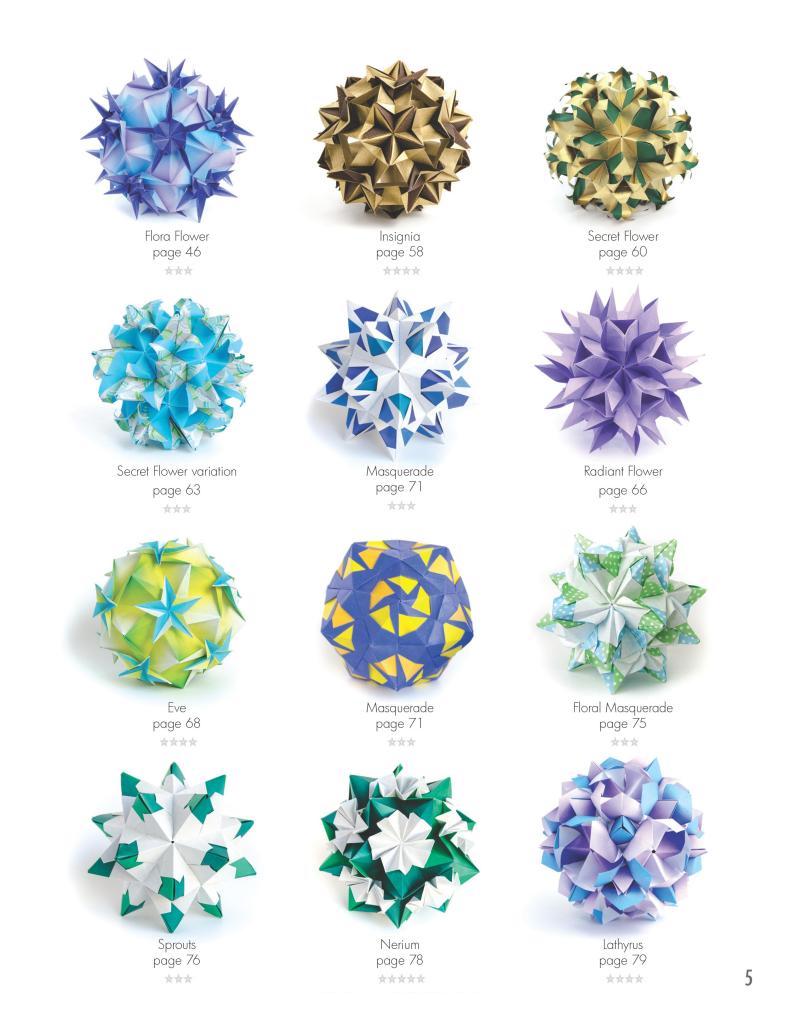 Modular Origami Kaleidoscope