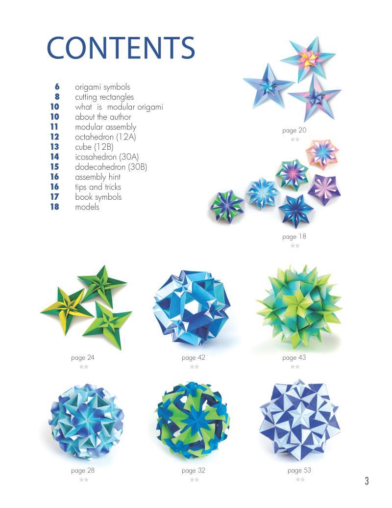 Modern Kusudama Origami