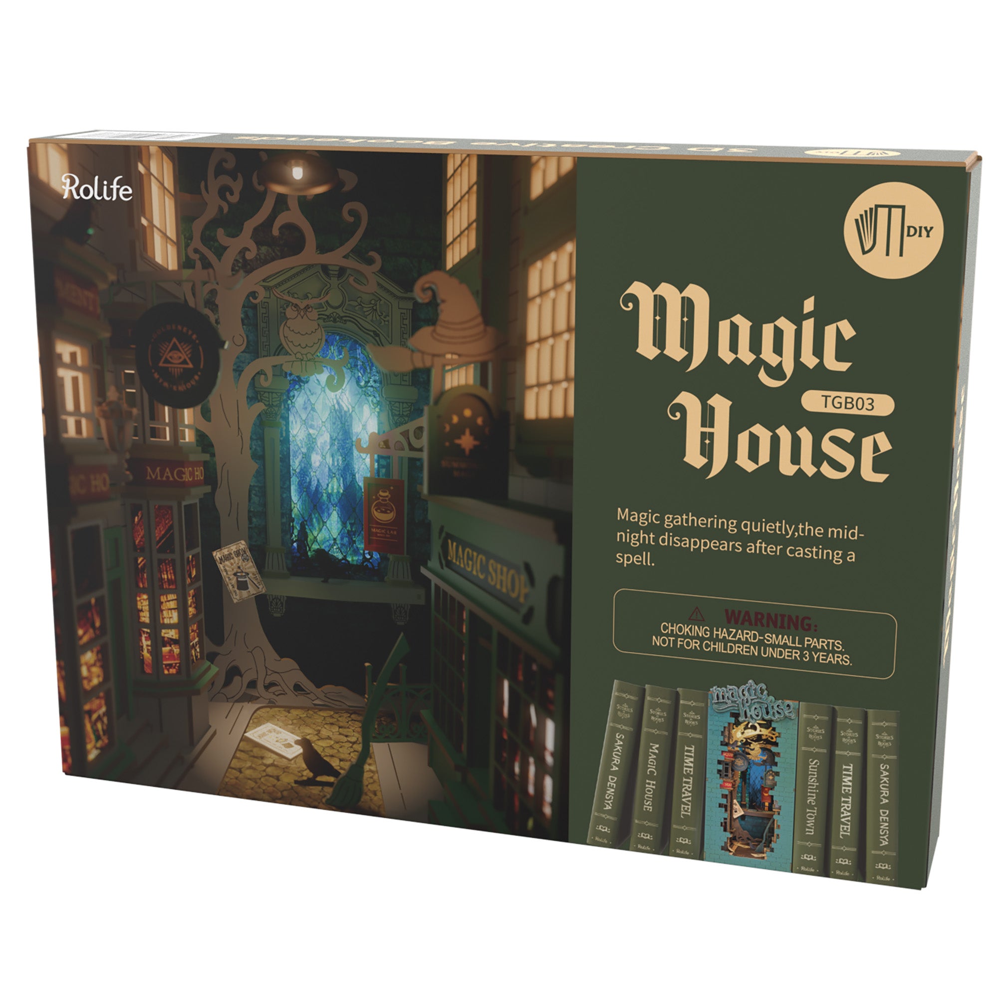 Magic House Book Nook Kit