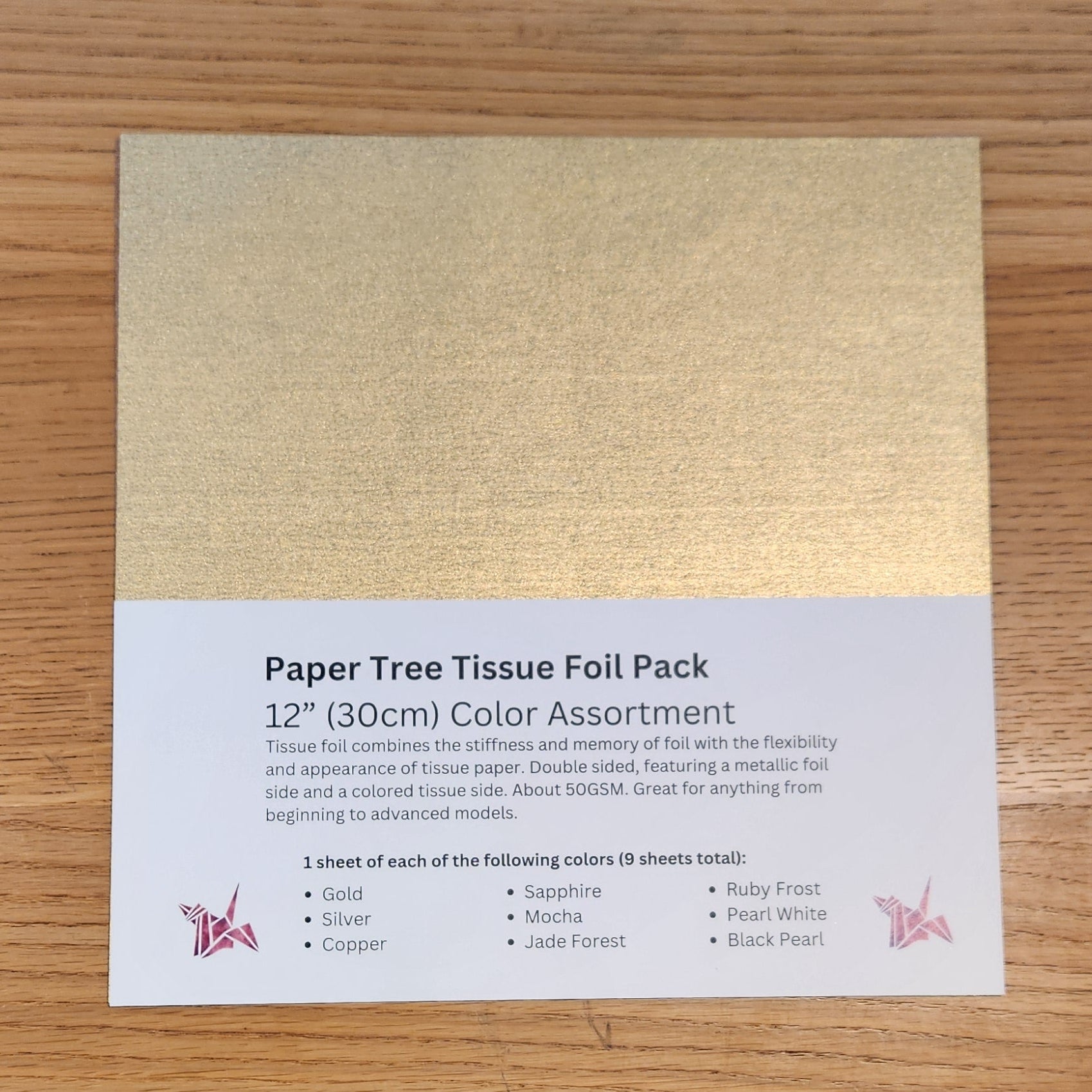 Paper Tree Tissue Foil 12" Assortment Pack