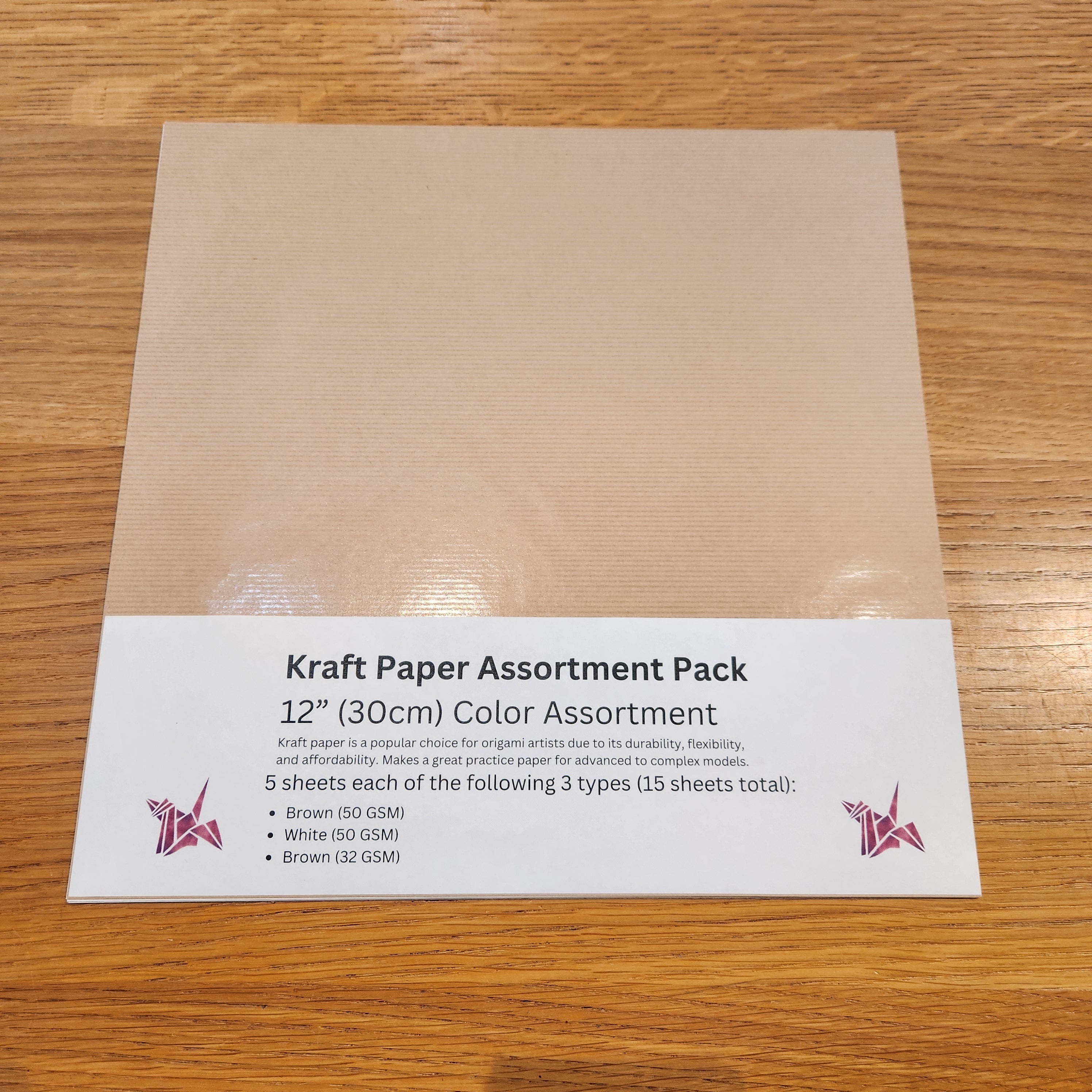 Kraft Paper 12" Assortment Pack