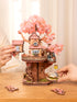 Sakura Tree House 3D Puzzle Kit