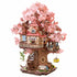 Sakura Tree House 3D Puzzle Kit