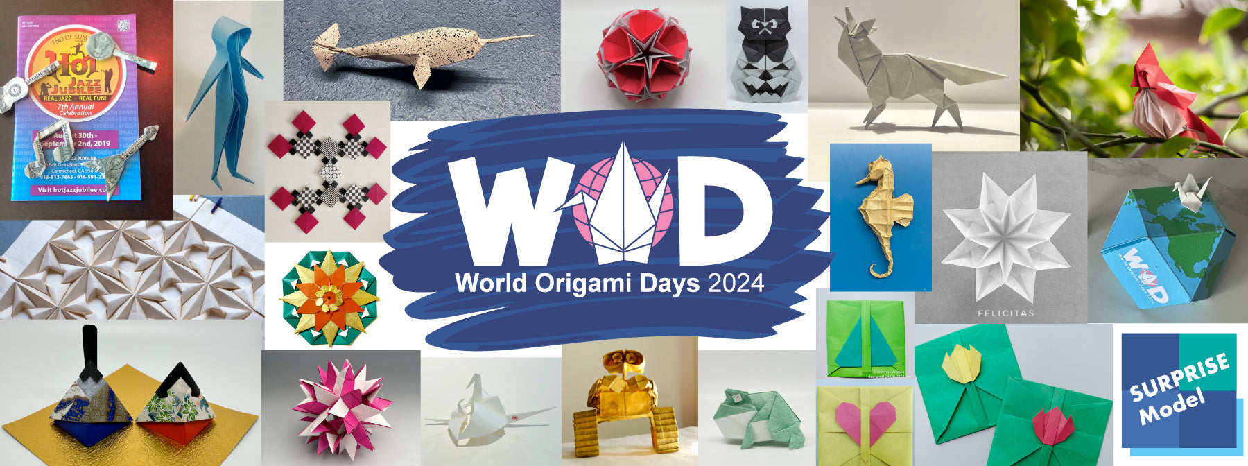 World Origami Days 2024 Paper Pack