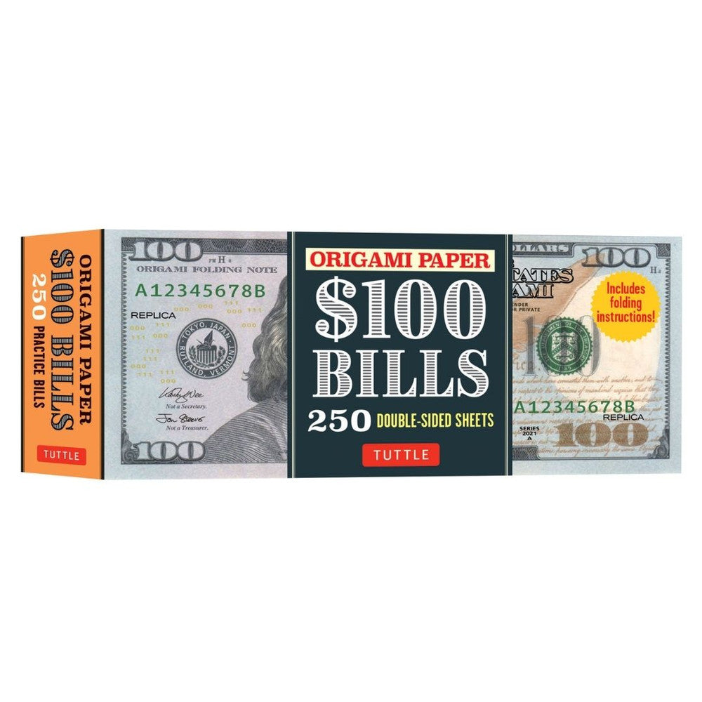 Origami Paper Hundred Dollar Bills