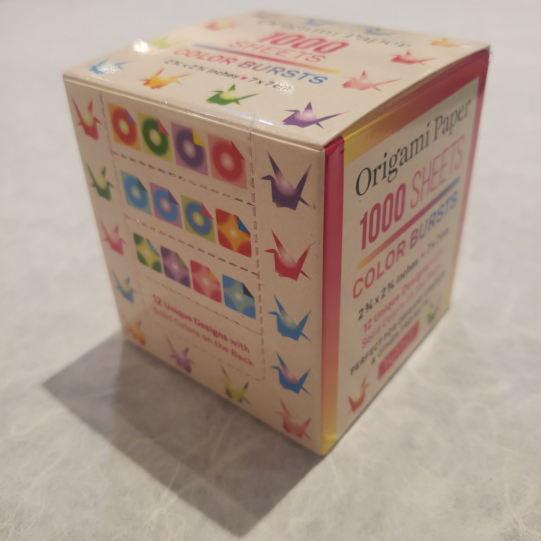 1000 Sheets 2.75” Color Bursts Origami Paper – Paper Tree - The Origami ...