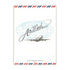 Air Mail White Lined Memo Pad