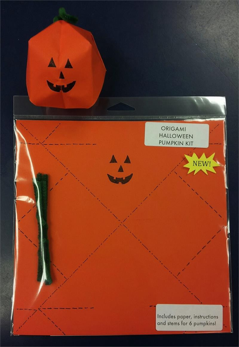 Halloween Pumpkin Origami Kit