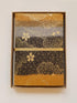 Handmade Boxed Yuzen Cards - Gold Sakura Cloud