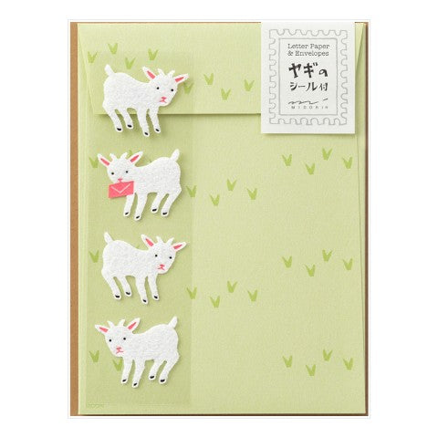 Animal Letter Set with Stickers