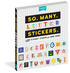 So. Many. Letter. Stickers.