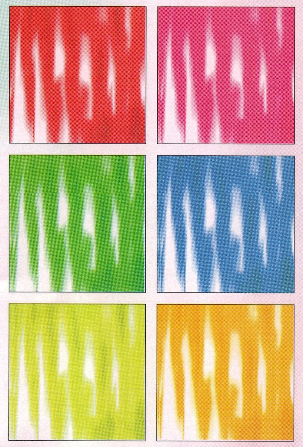 Shibori Stripe Watercolors Origami Paper