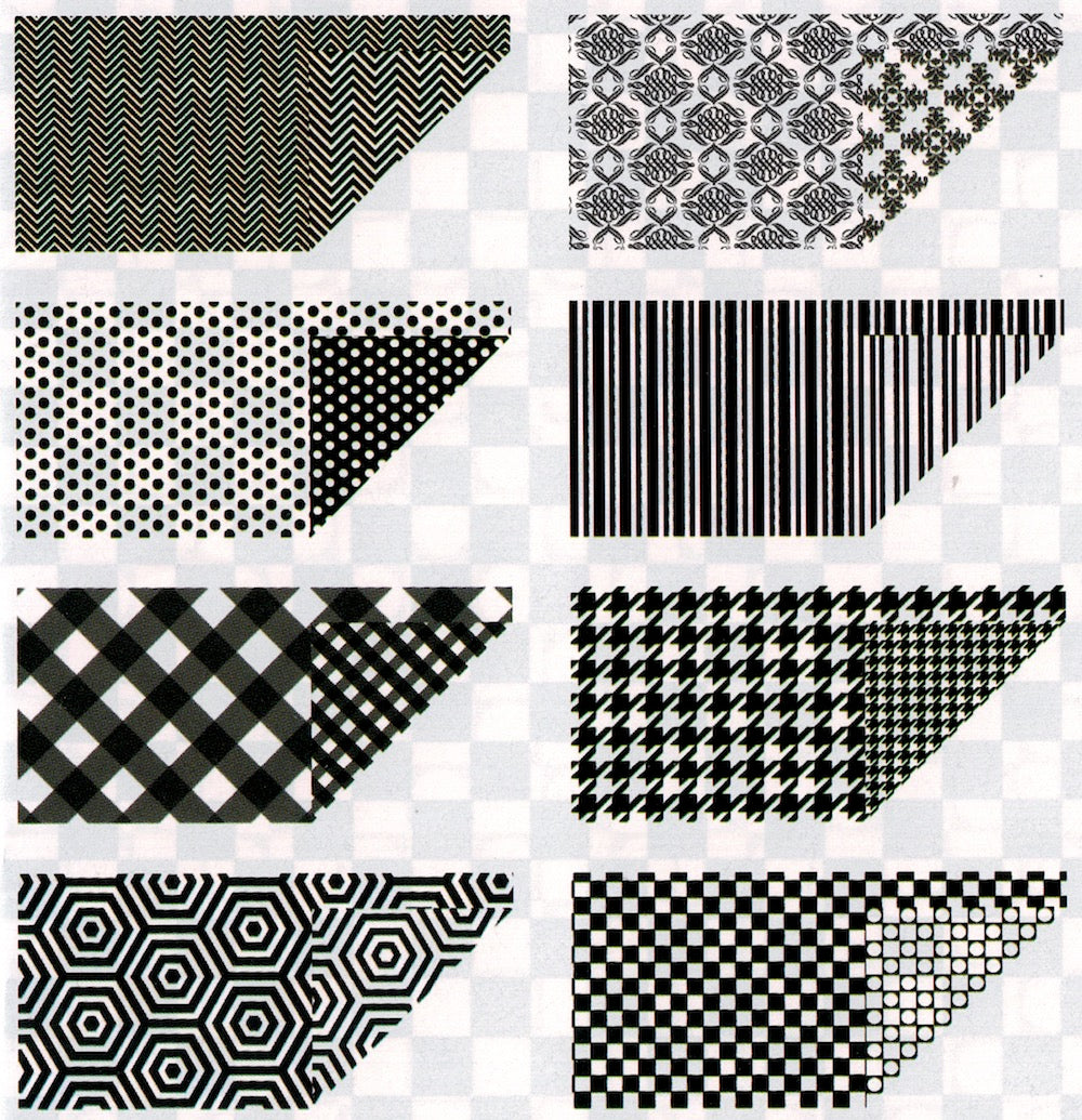 Double-sided Optical Illusion Origami Paper