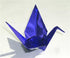Prussian Blue Purple Foil Origami Paper