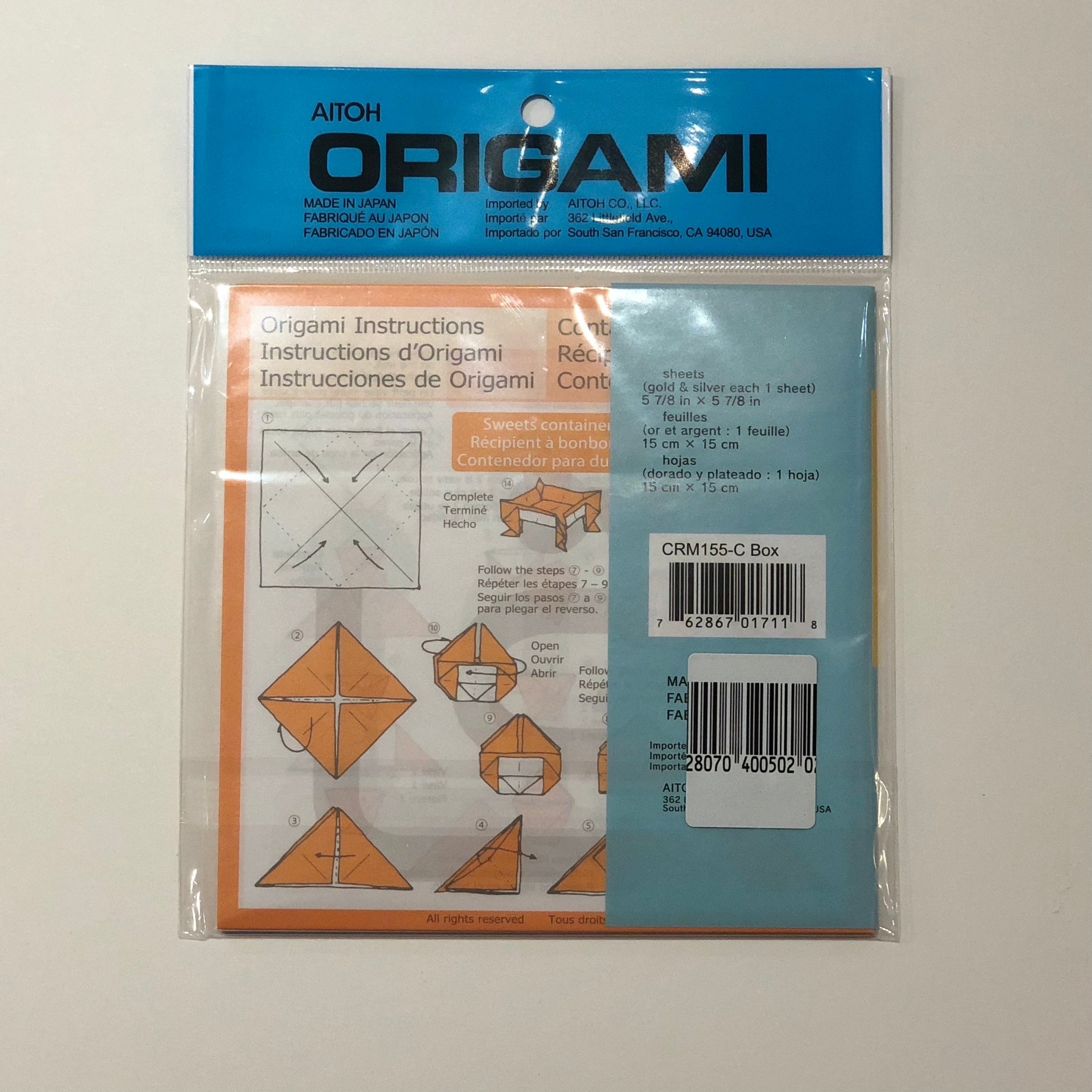 Origami Box and Envelopes Kit