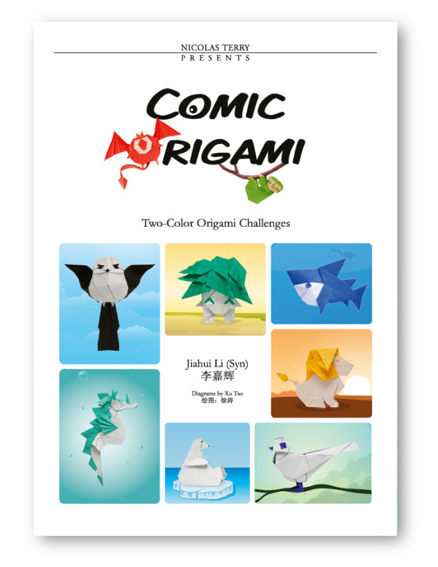 Comic Origami / Two-Color Origami Challenges