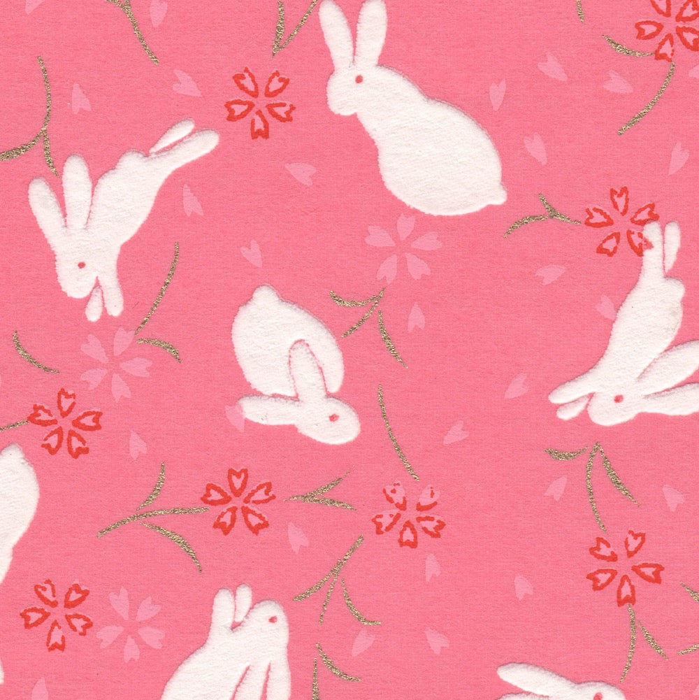Rabbit Washi Sticker Sheet