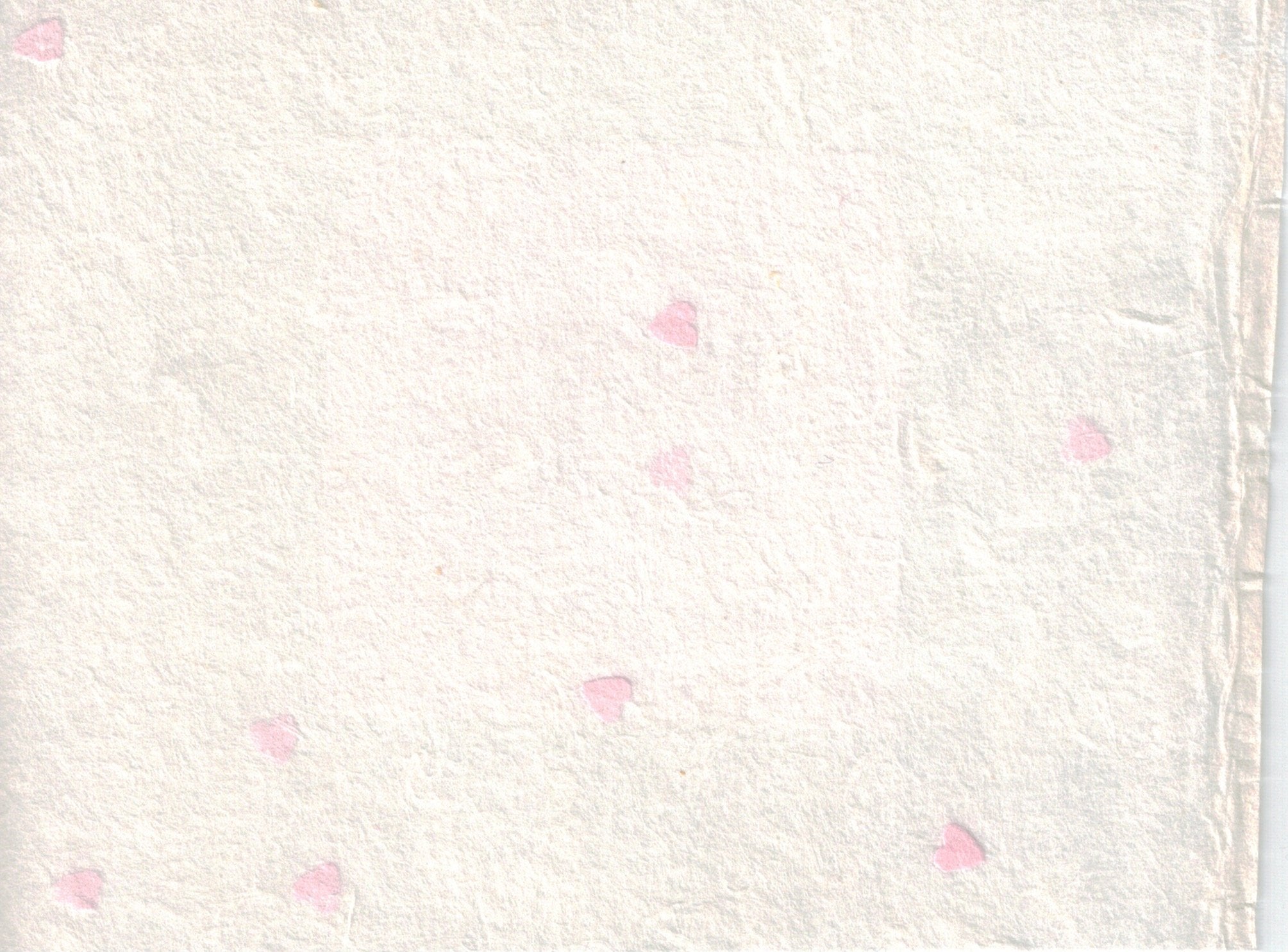 Handmade Paper - Heart Confetti