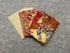 Handmade Boxed Yuzen Cards - Scarlet Dreams