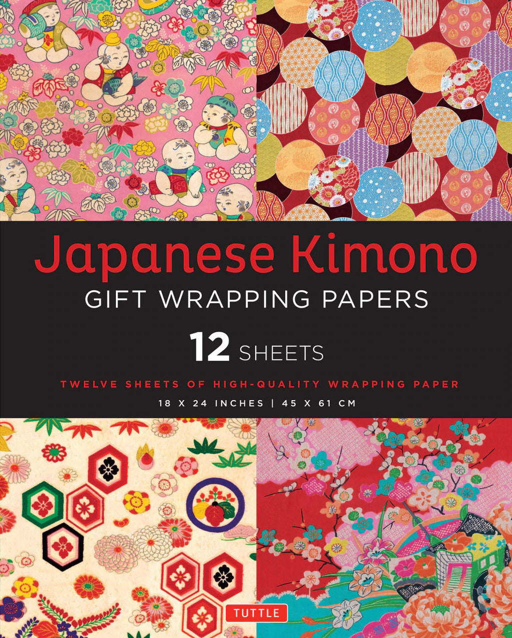 Japanese Kimono Gift Wrapping Paper
