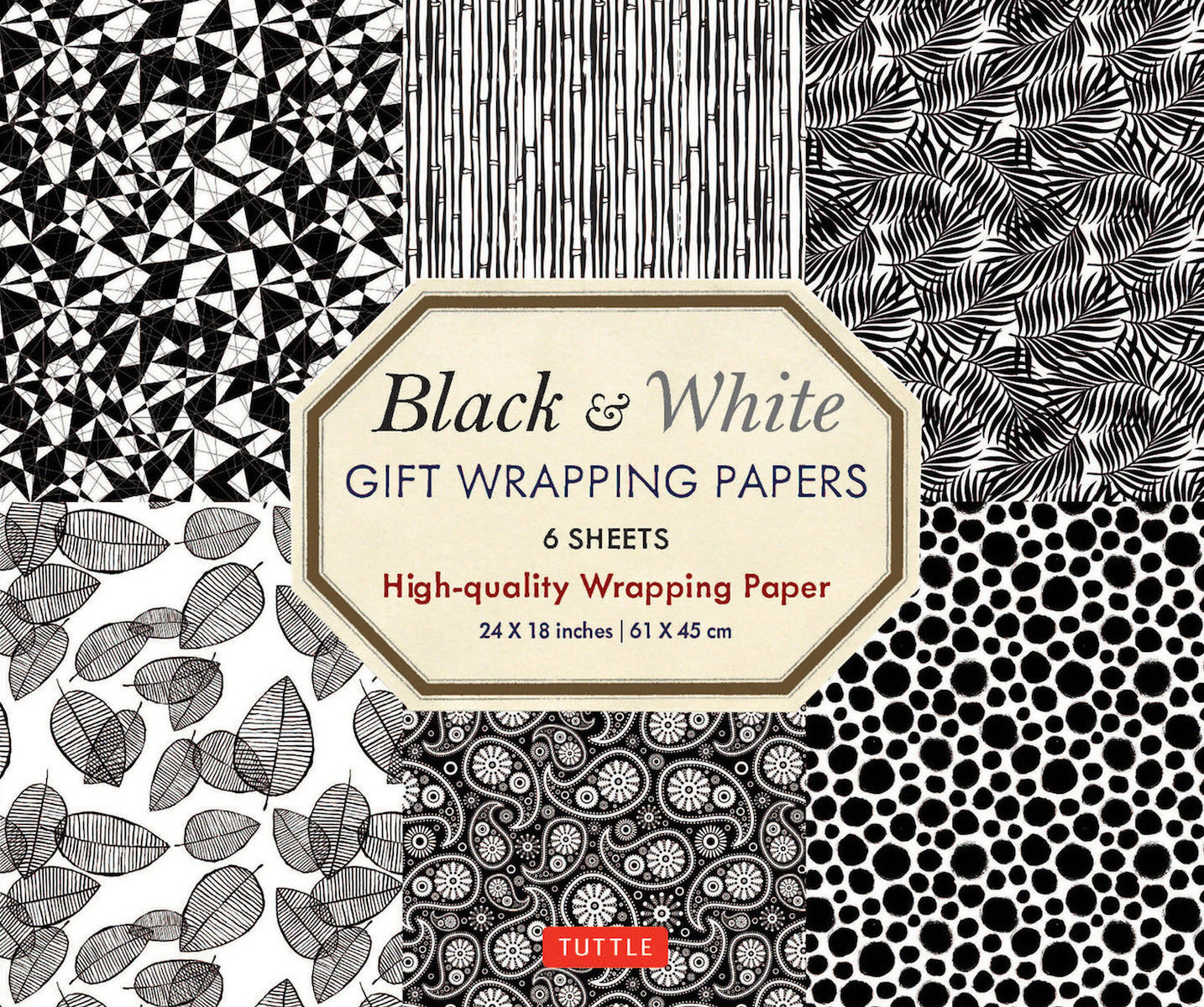 Black & White Gift Wrapping Paper