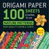100 Sheets Nature Patterns Origami Paper