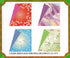 Floral Asanoha Double-sided Origami Paper