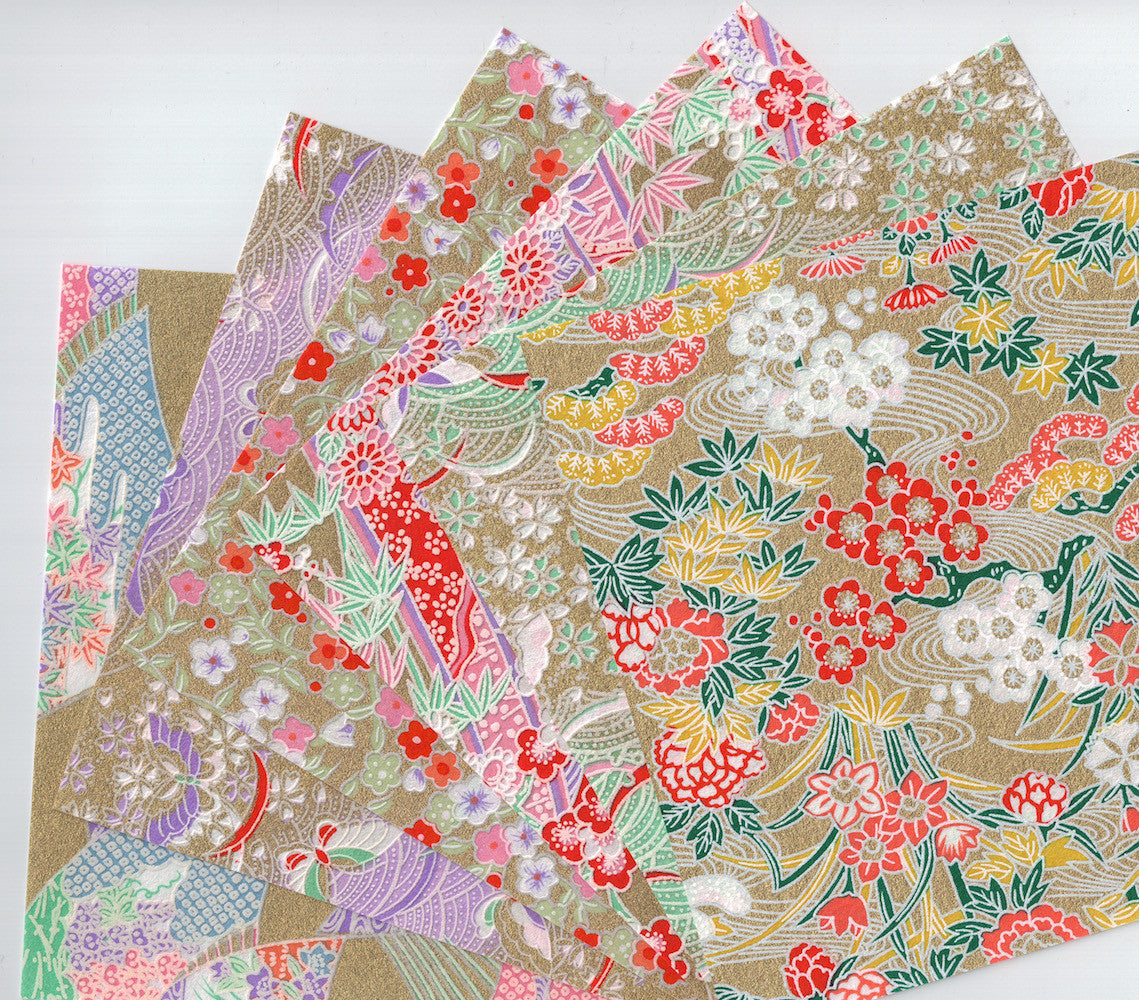 20 Print Yuzen Origami Paper Assortment – Paper Tree - The Origami Store
