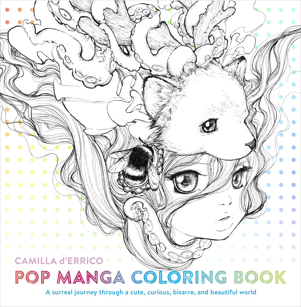 Pop Manga Coloring Book