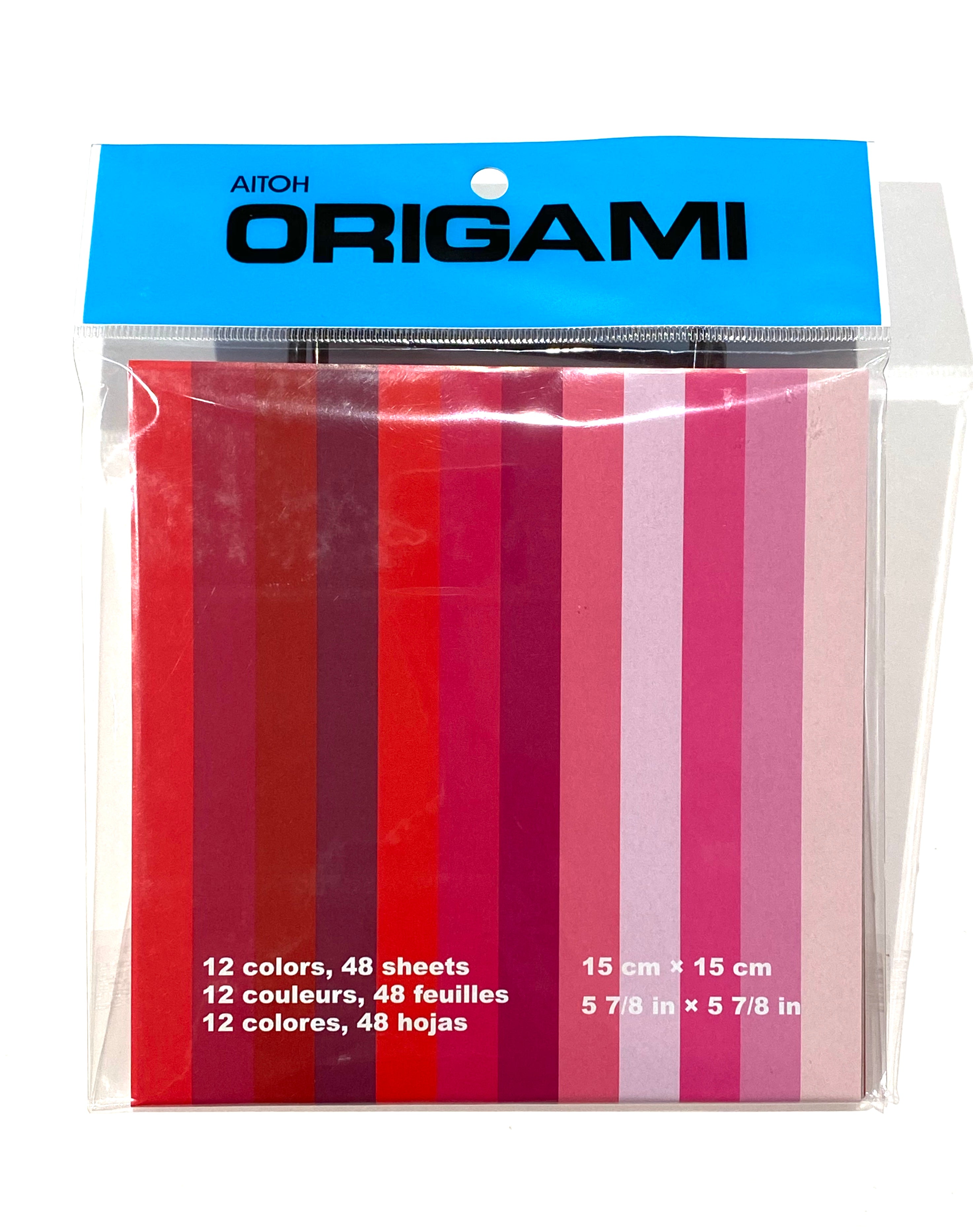 Red Assortment Origami Paper