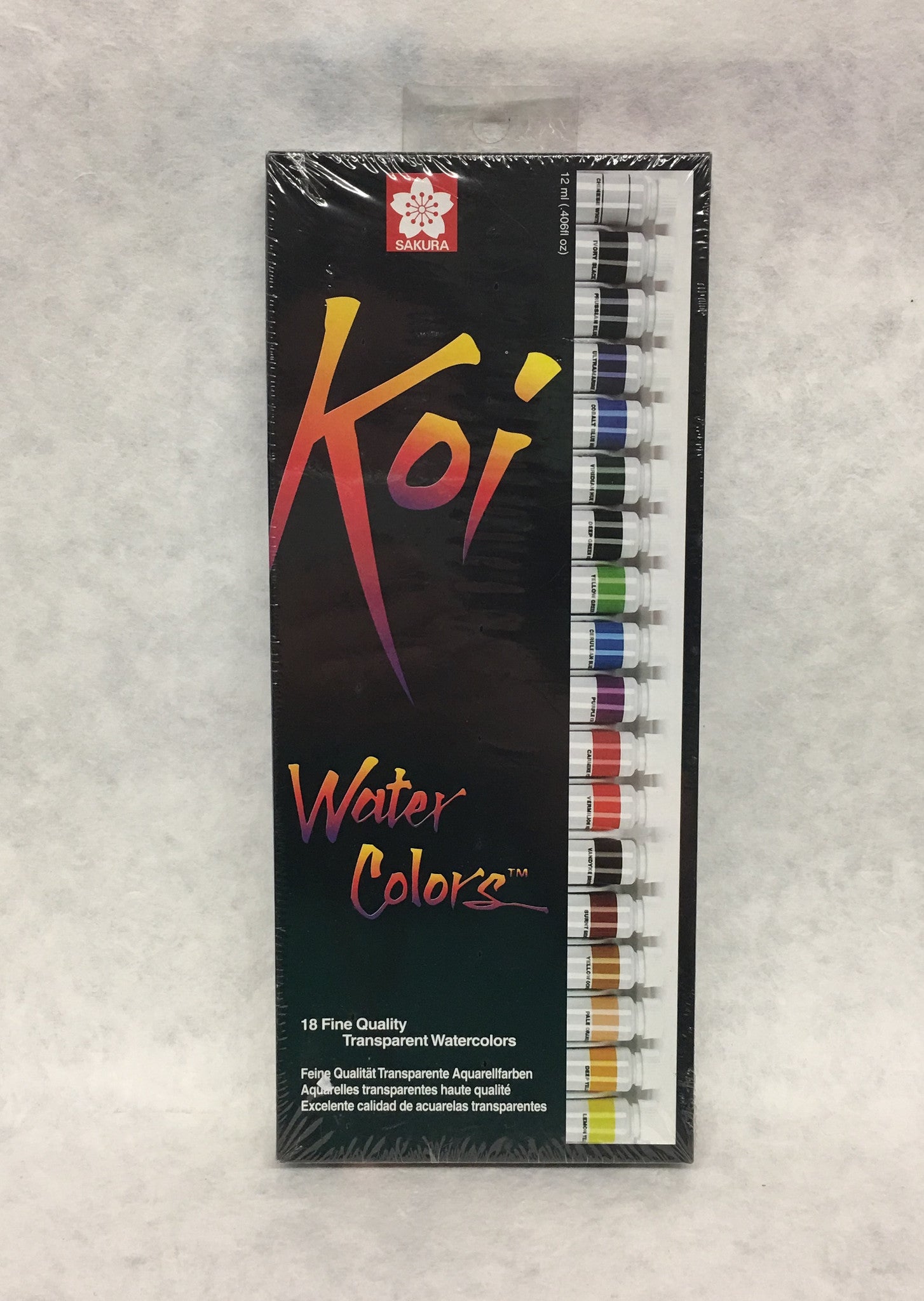 Koi Water Colors 18 Set