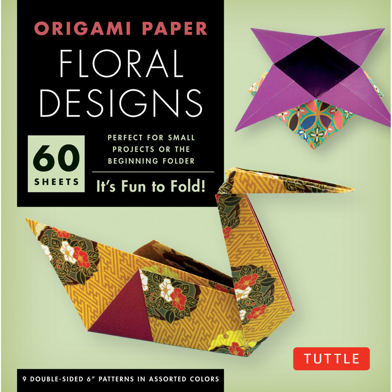 Floral Designs Origami Paper