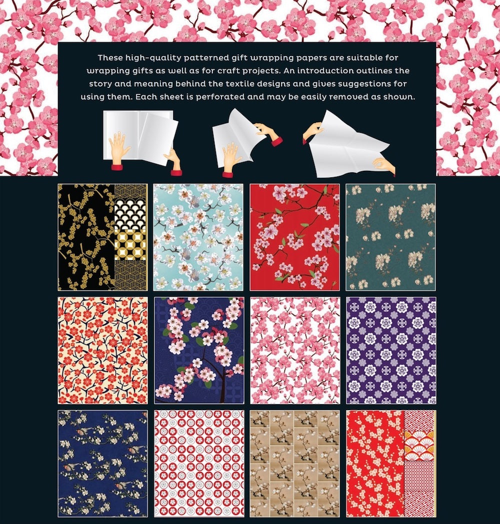Cherry Blossom Gift Wrapping Paper
