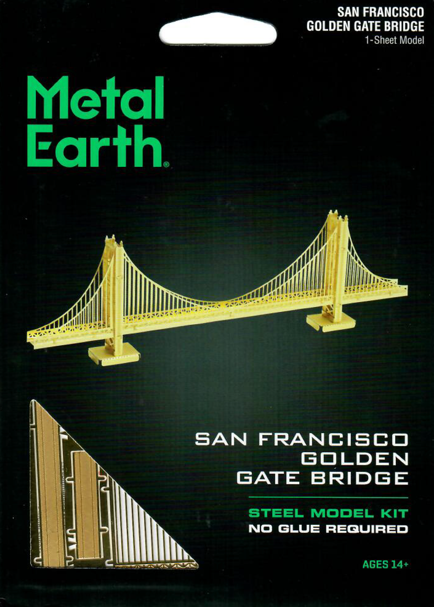 Metal Earth - Golden Gate Bridge (Gold)